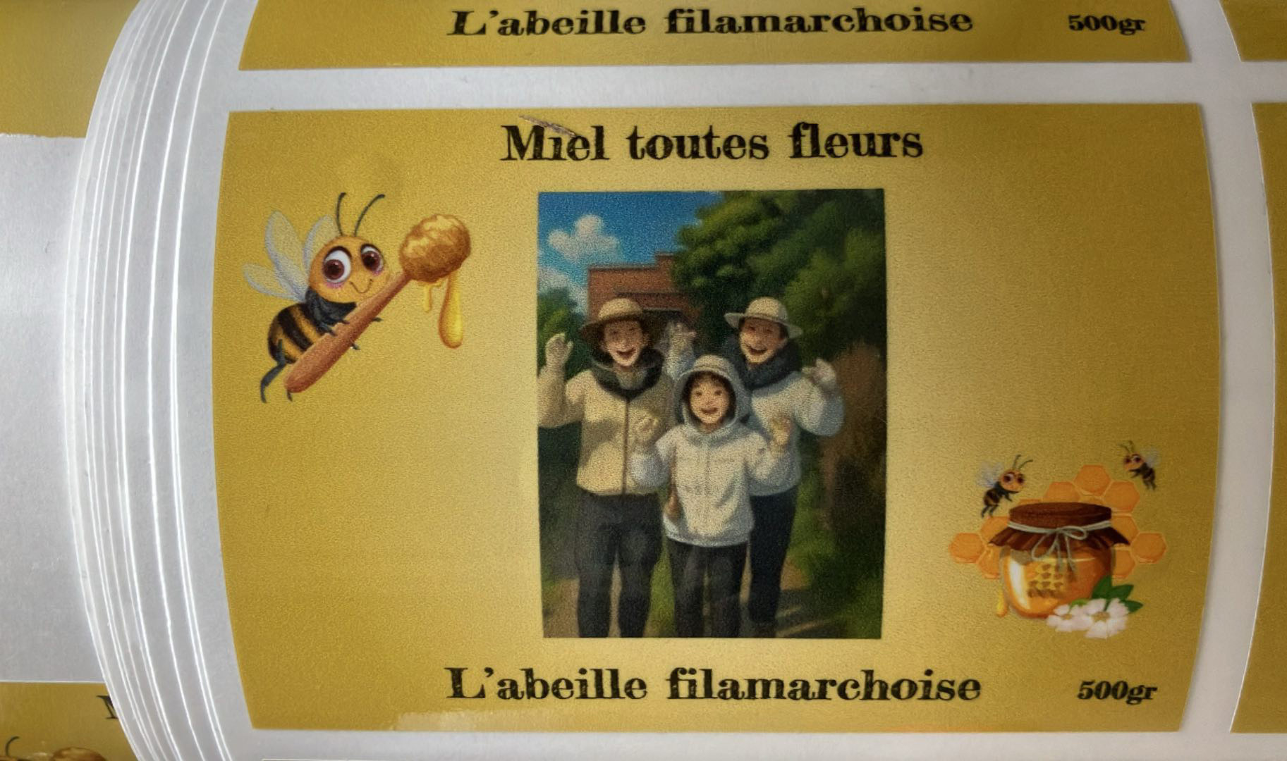 Stickers - Abeille filamarchoise